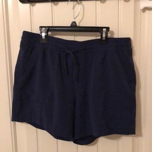 Ladies Navy Shorts